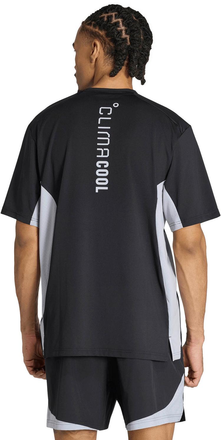 adidas adidas TECH Funktionsshirt Herren - black-halsil - 1 | SportScheck