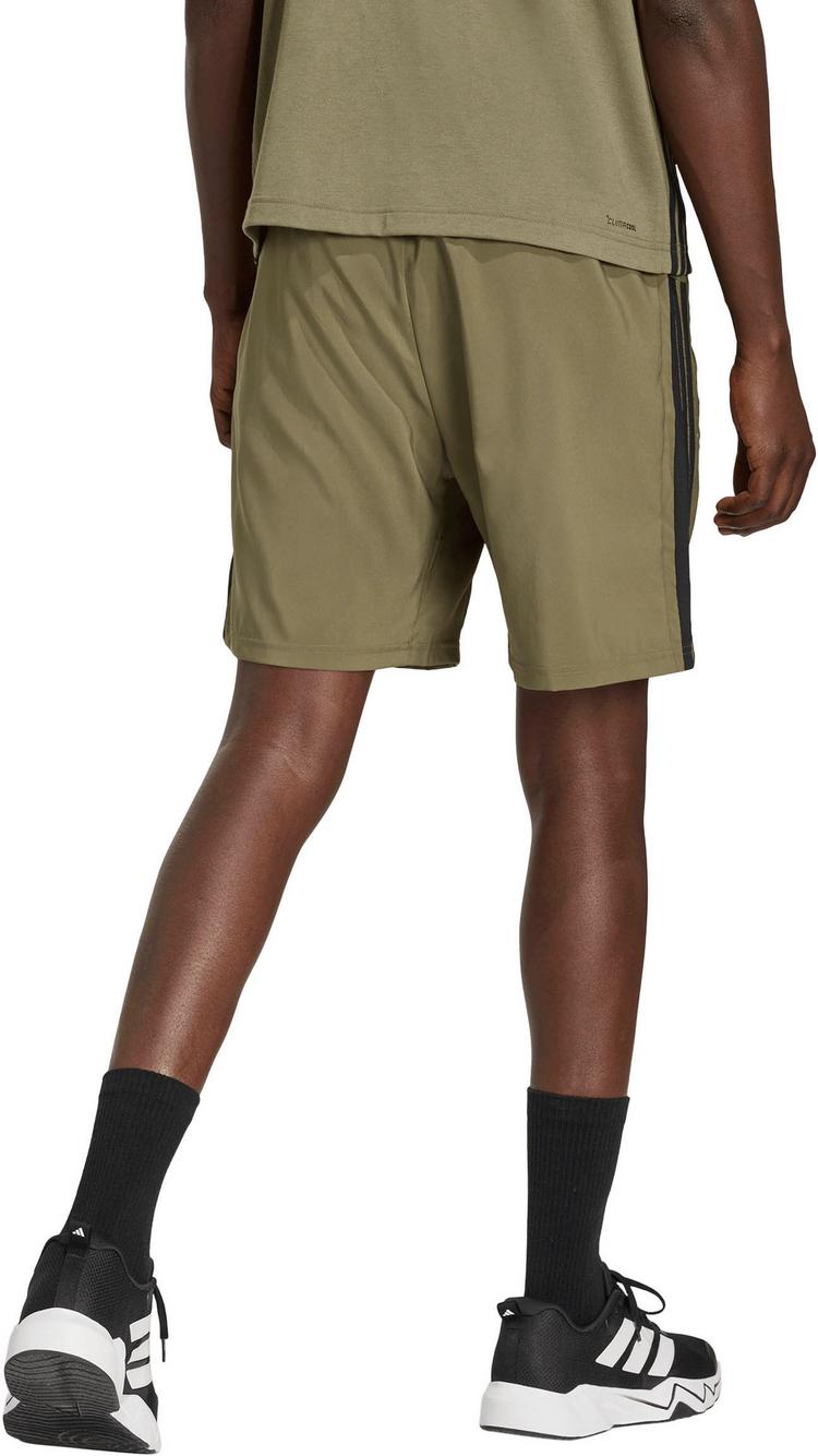 adidas adidas 3S Funktionsshorts Herren - olive strata-black - 1 | SportScheck