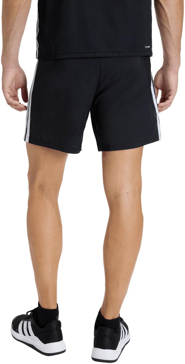 adidas adidas 3S Funktionsshorts Herren - black-white - 1 | SportScheck