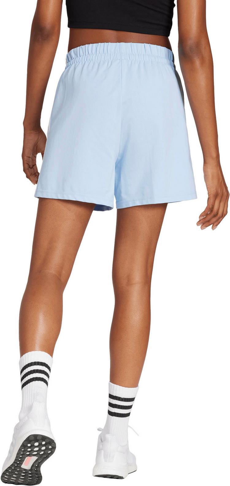 adidas adidas 3S Funktionsshorts Damen - glow blue-white - 1 | SportScheck