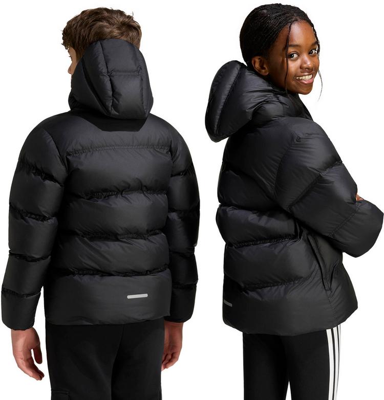 adidas adidas Kapuzenjacke Kinder - black-reflective silver - 1 | SportScheck
