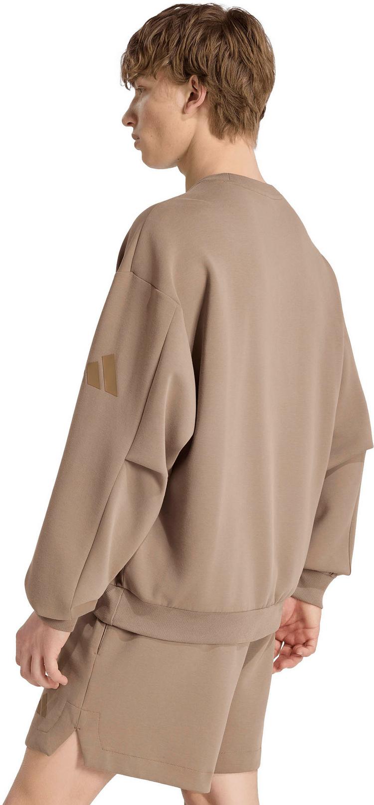 adidas adidas Soft Lux Sweatshirt Herren - khaki six - 1 | SportScheck
