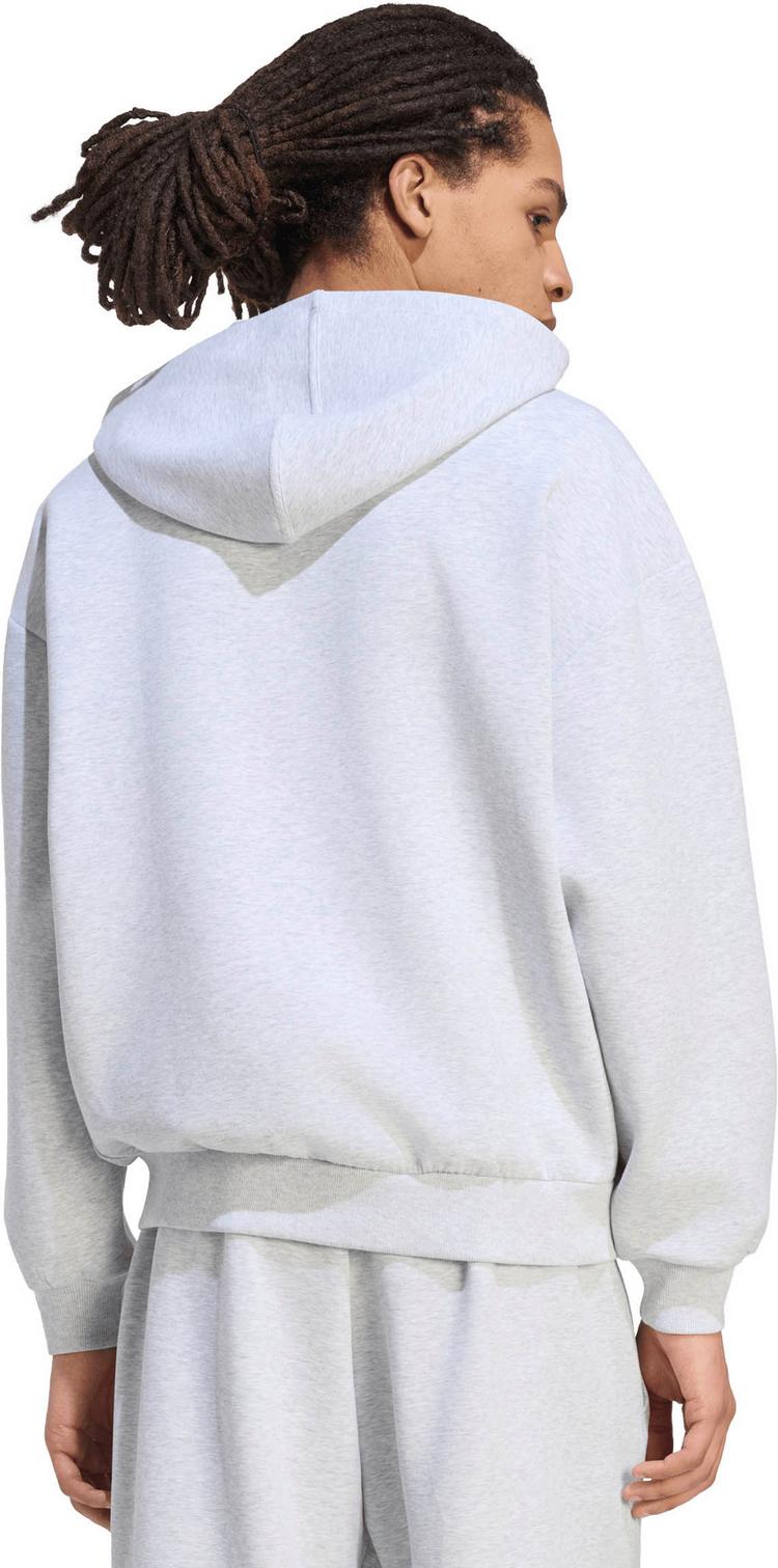 adidas adidas Soft Lux Sweatjacke Herren - light grey heather - 1 | SportScheck