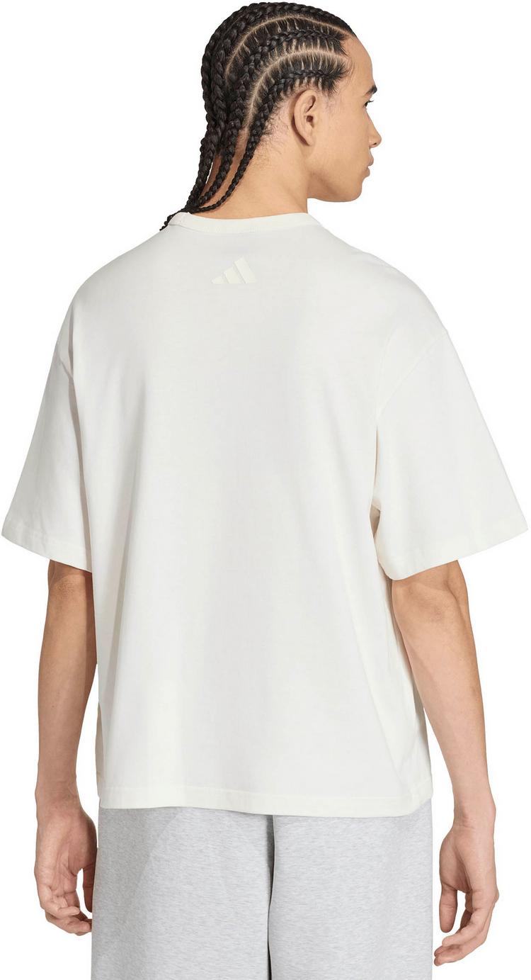 adidas adidas Soft Lux T-Shirt Herren - off white - 1 | SportScheck