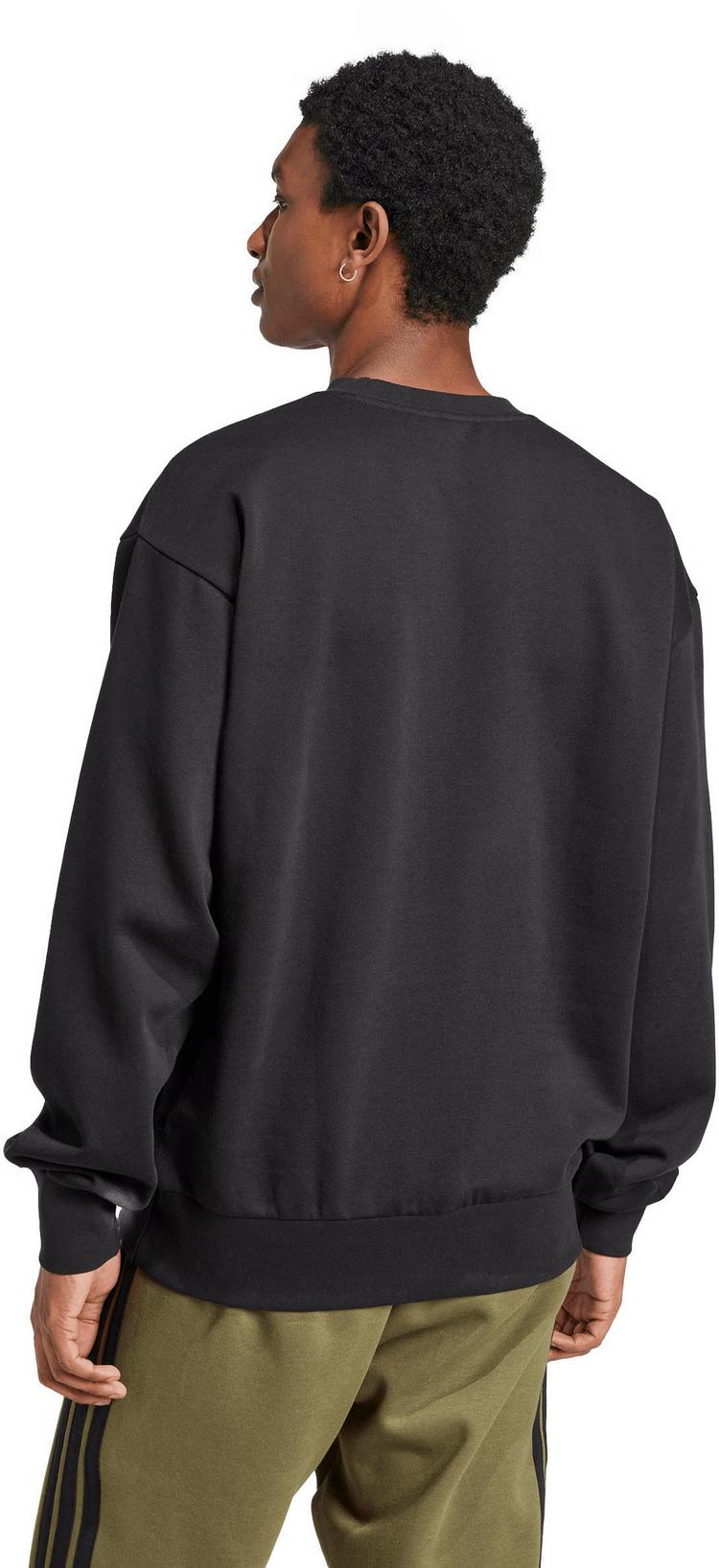adidas adidas Feelcozy Sweatshirt Herren - black-white - 1 | SportScheck
