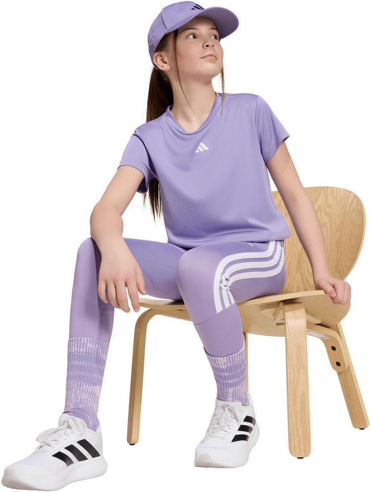 adidas adidas TR-ES Tights M&auml;dchen - maglil-white - 2 | SportScheck