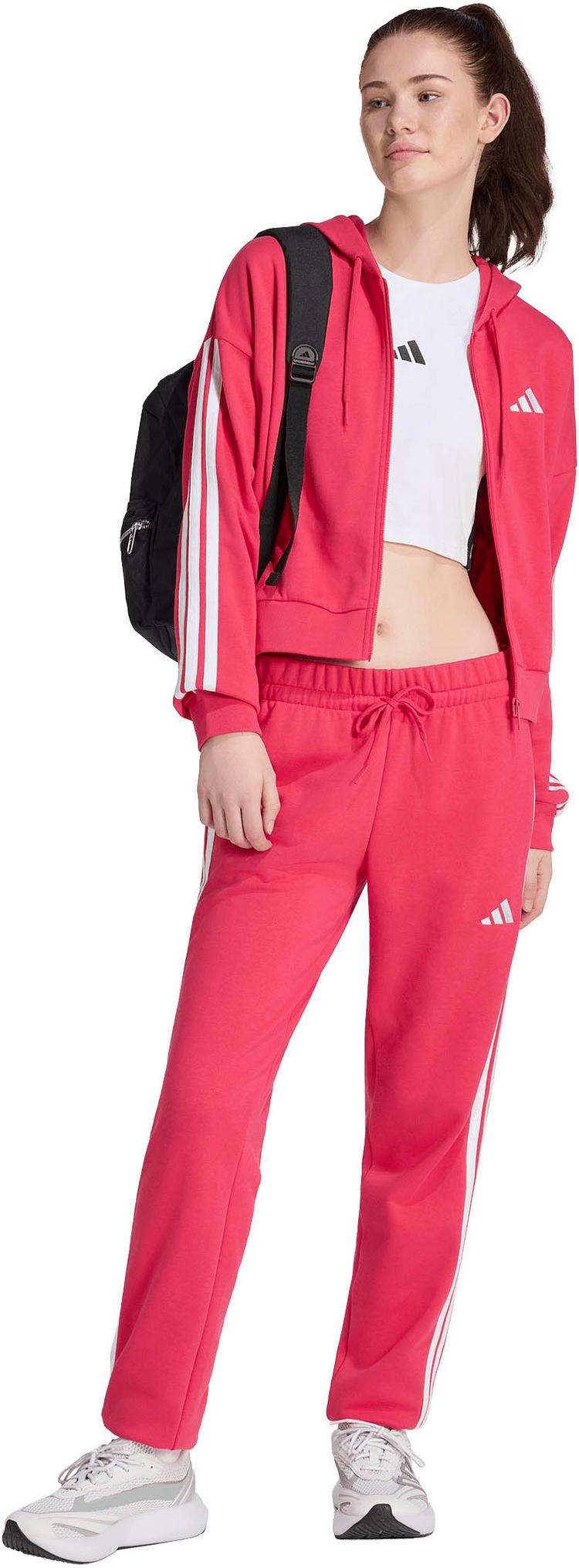 adidas adidas W 3S FT CF PT Trainingshose Damen - powpnk-white - 2 | SportScheck
