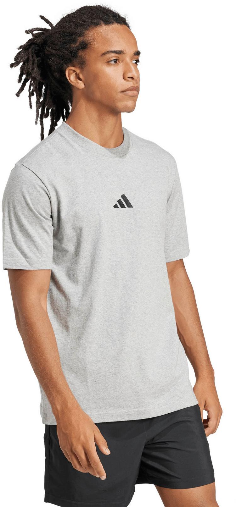 adidas adidas SL T-Shirt Herren - mgreyh-black - 2 | SportScheck