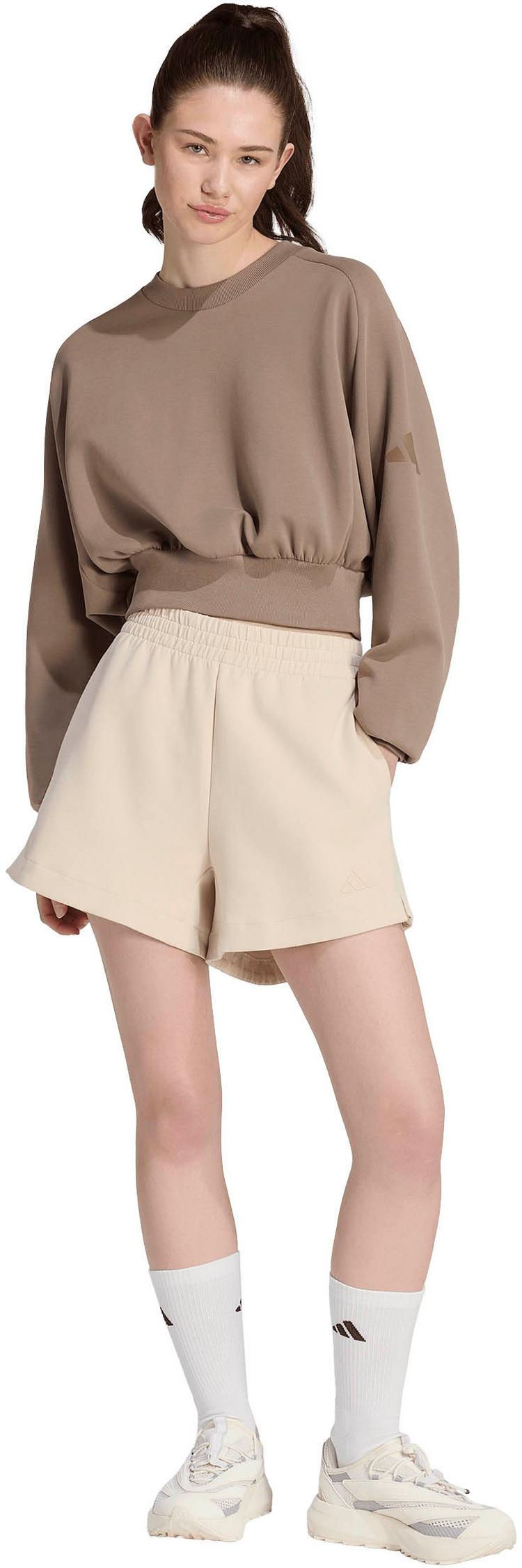 adidas adidas All Szn Sweatshirt Damen - khaki six - 2 | SportScheck
