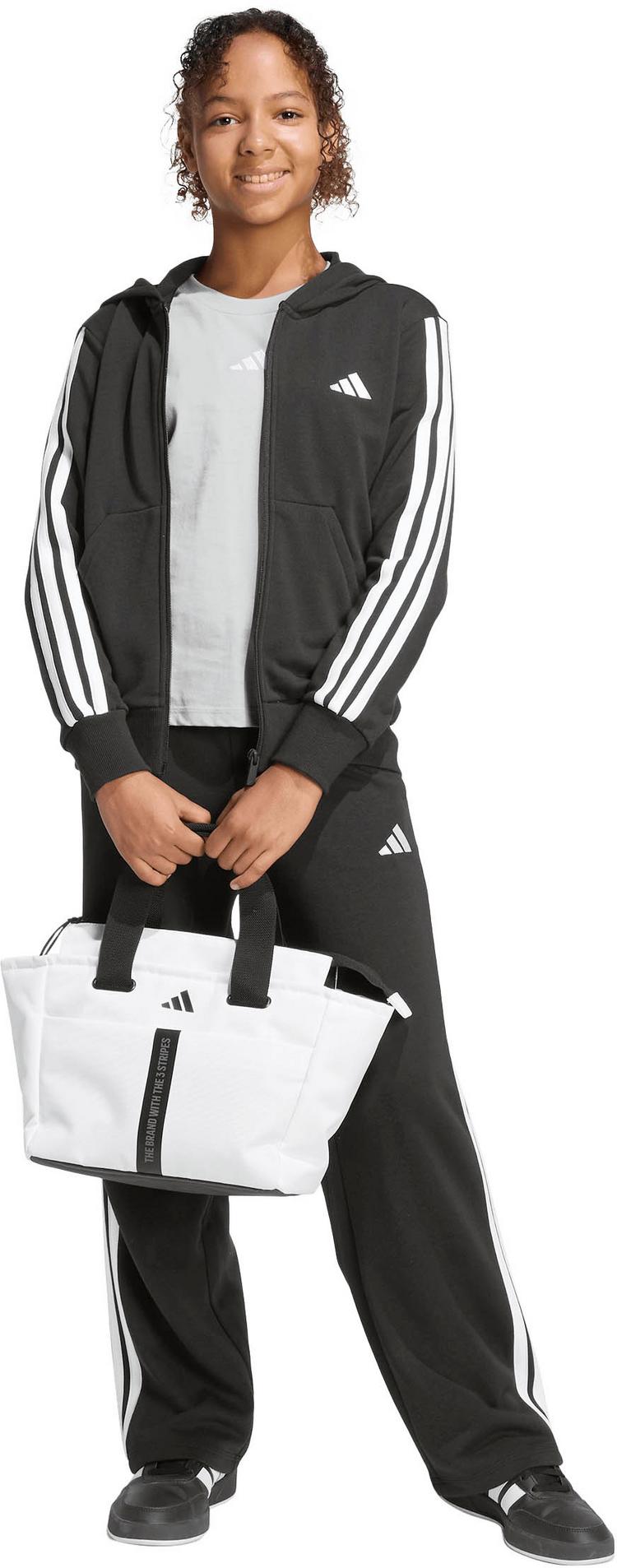 adidas adidas 3S Sweatjacke Kinder - black-white - 2 | SportScheck