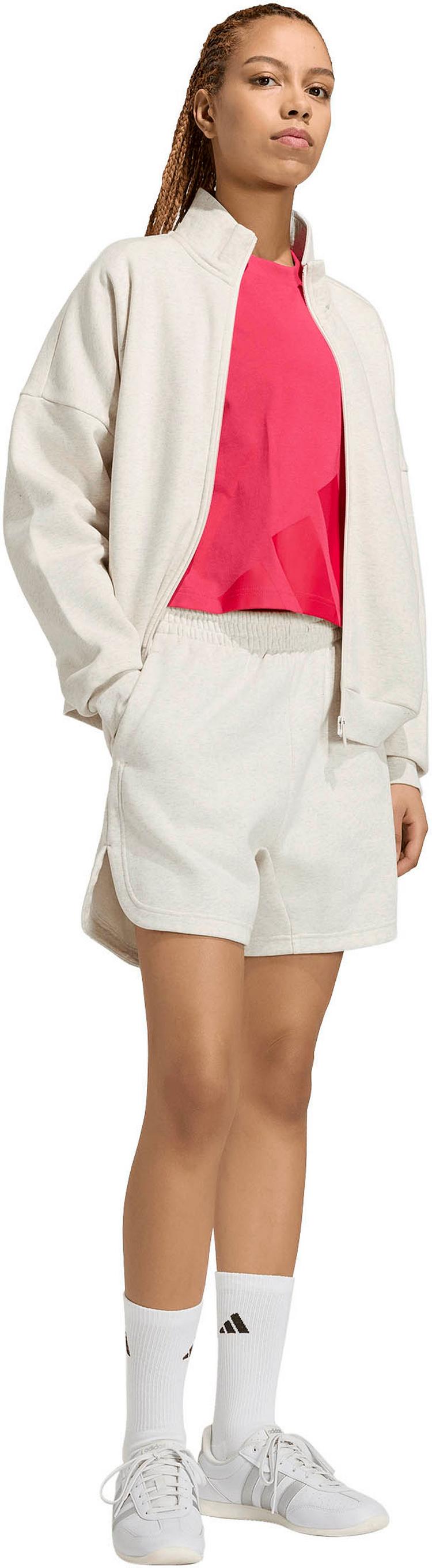 adidas adidas Studio Pack Shorts Damen - chalk white melange - 2 | SportScheck