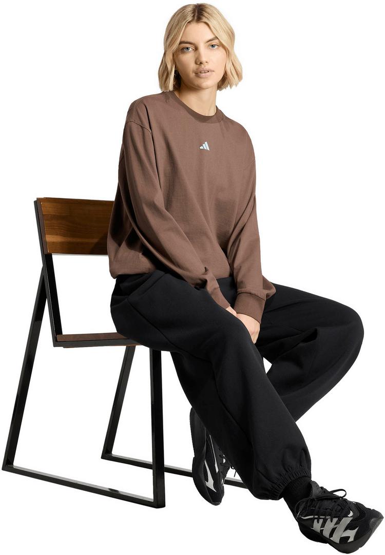 adidas adidas Studio Pack Langarmshirt Damen - earth strata - 2 | SportScheck