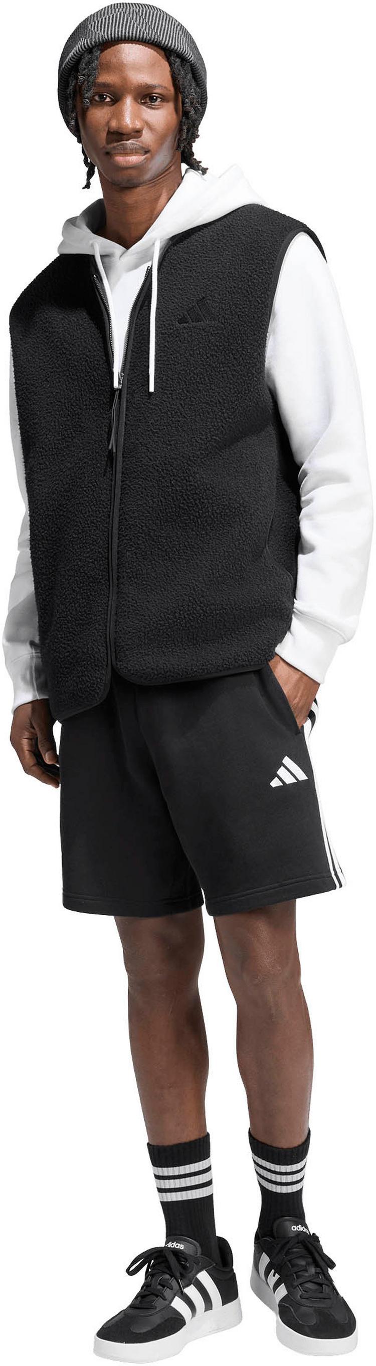 adidas adidas 3S Funktionsshorts Herren - black-white - 2 | SportScheck