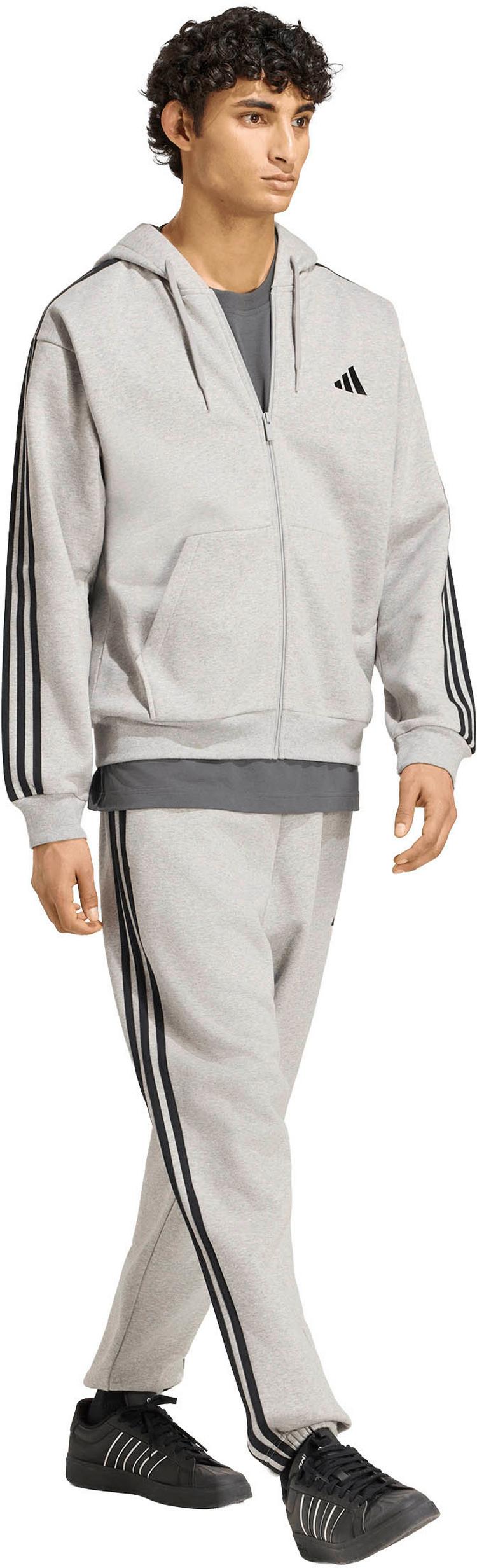 adidas adidas 3S Sweathose Herren - mgreyh-black - 2 | SportScheck