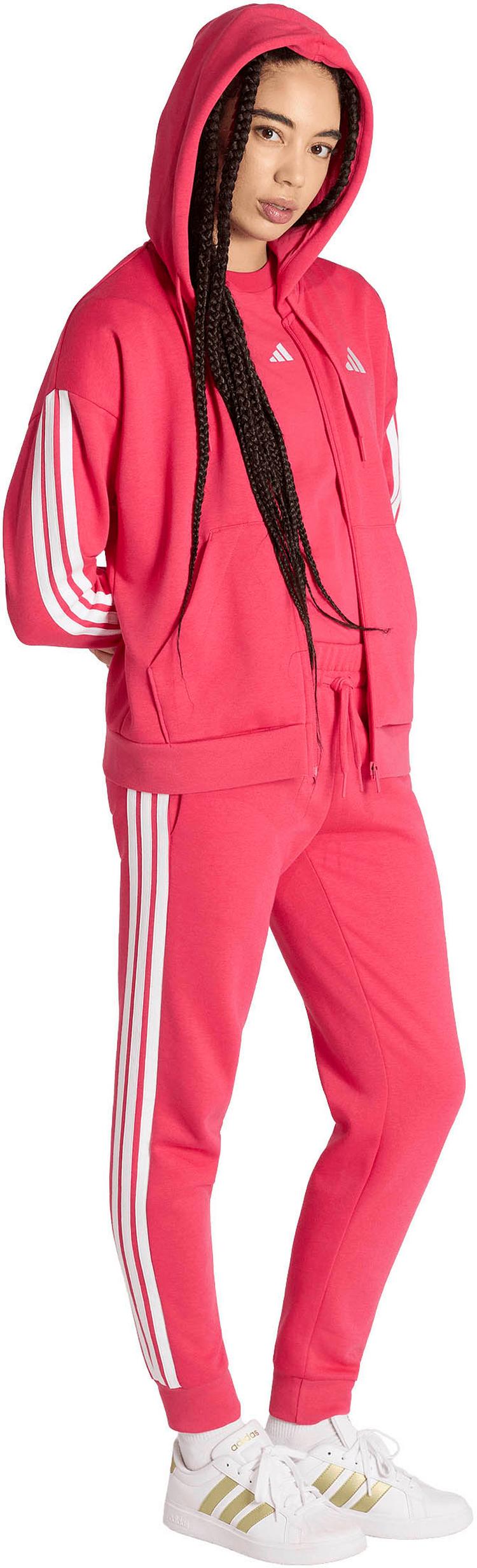adidas adidas 3S Sweatjacke Damen - powpnk-white - 2 | SportScheck