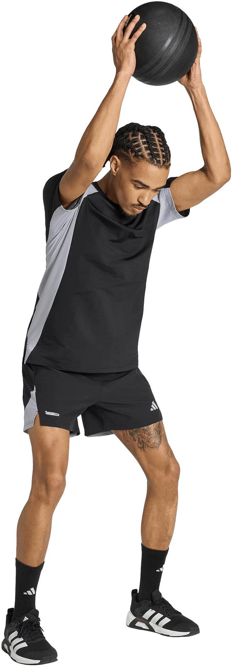 adidas adidas TECH Funktionsshirt Herren - black-halsil - 2 | SportScheck