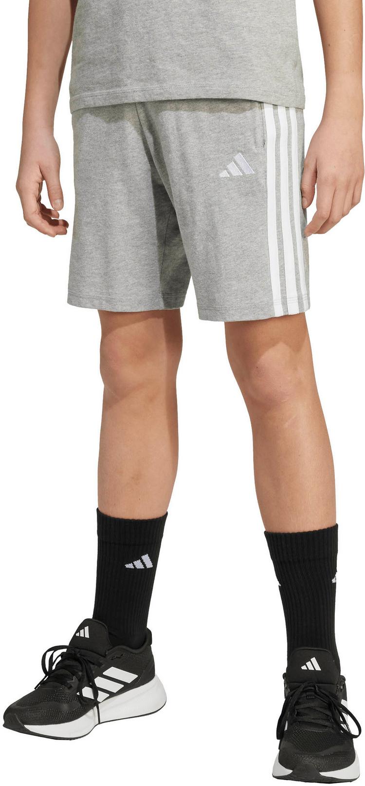 adidas adidas 3S Sweatshorts Kinder - mgreyh-white - 2 | SportScheck