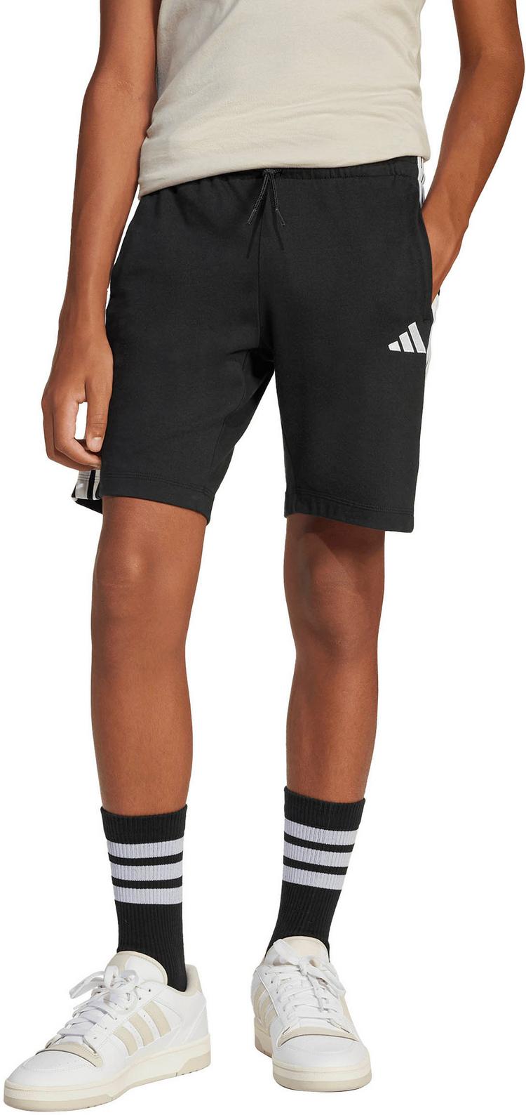 adidas adidas 3S Sweatshorts Kinder - black-white - 2 | SportScheck