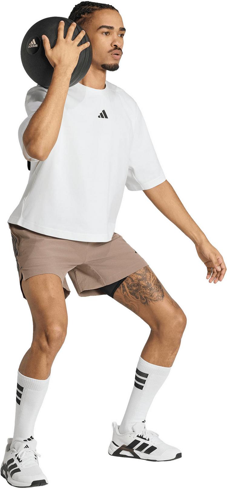 adidas adidas PrimeLift Funktionsshorts Herren - khaki six - 2 | SportScheck