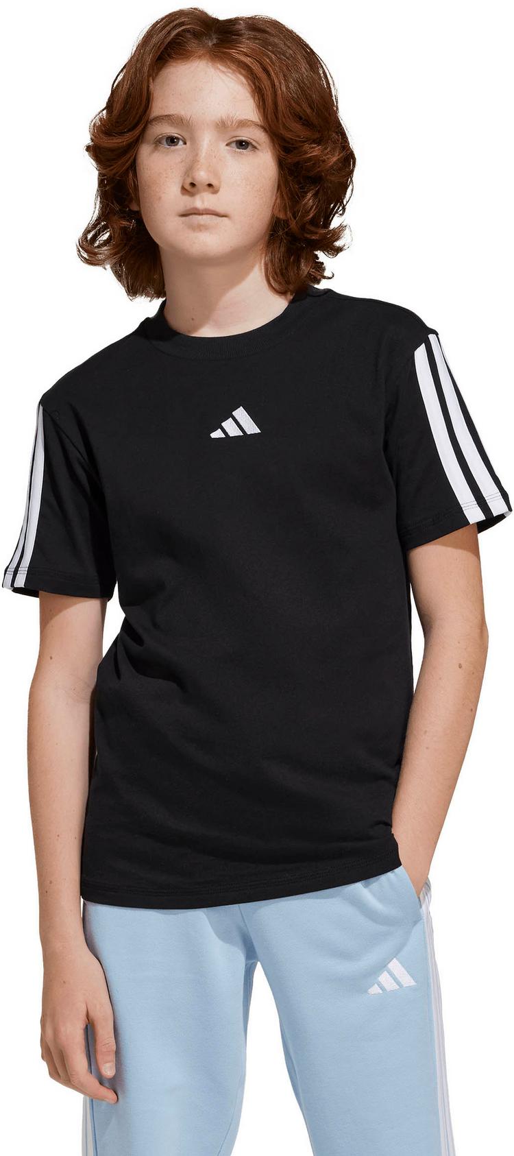 adidas adidas 3S T-Shirt Kinder - black-white - 2 | SportScheck