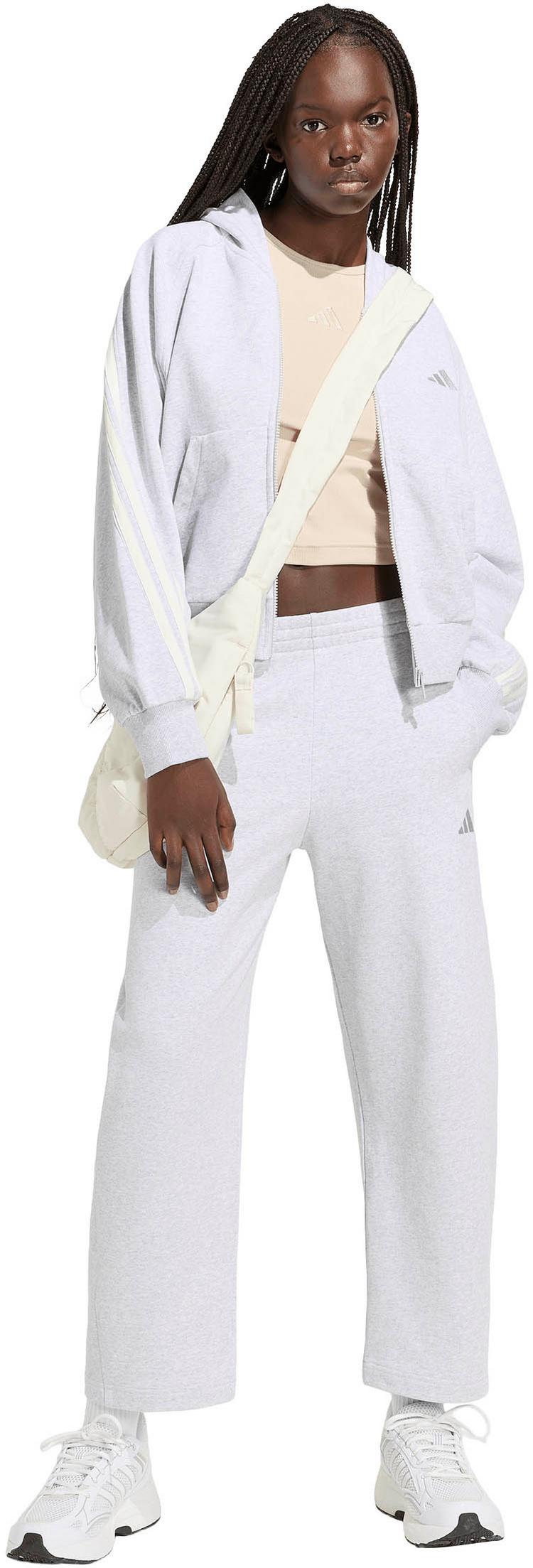 adidas adidas Sweatjacke Damen - light grey heather-off white - 2 | SportScheck