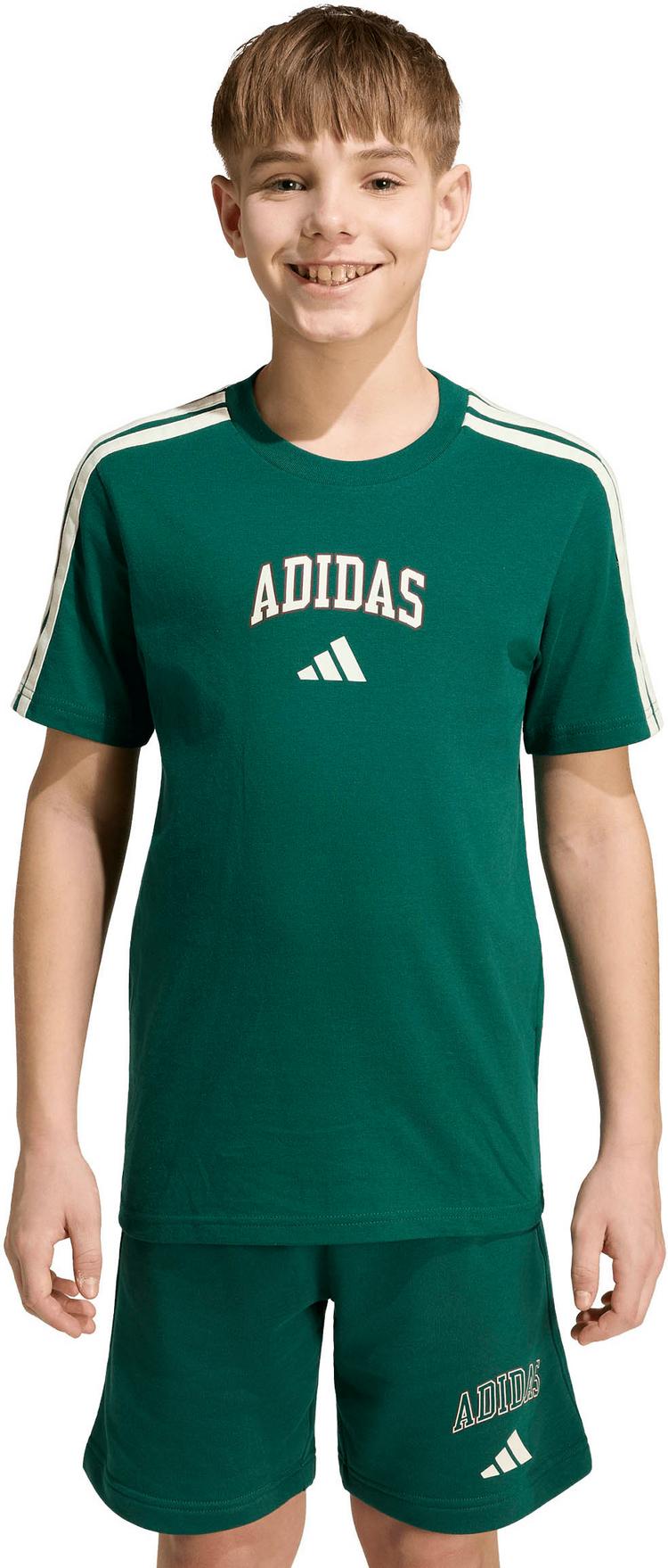 adidas adidas T-Shirt Jungen - collegiate green - 2 | SportScheck