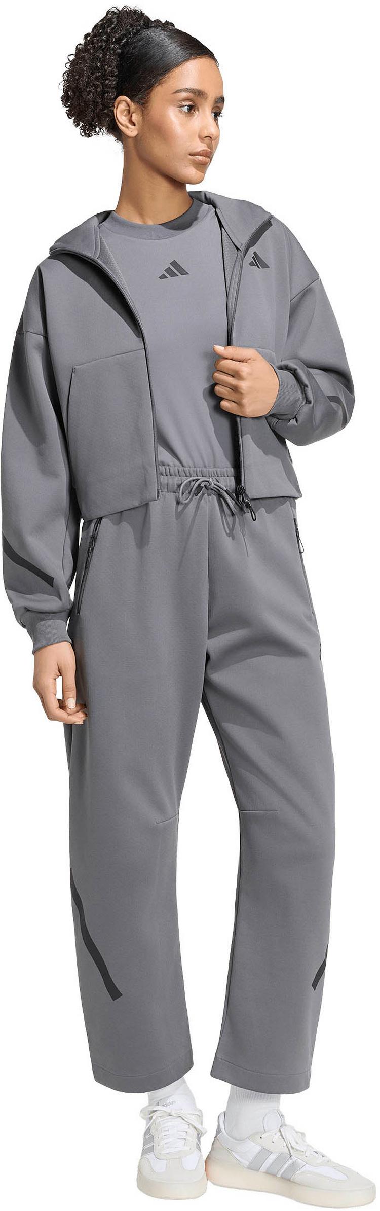 adidas adidas Z.N.E. Trainingshose Damen - grey five - 2 | SportScheck