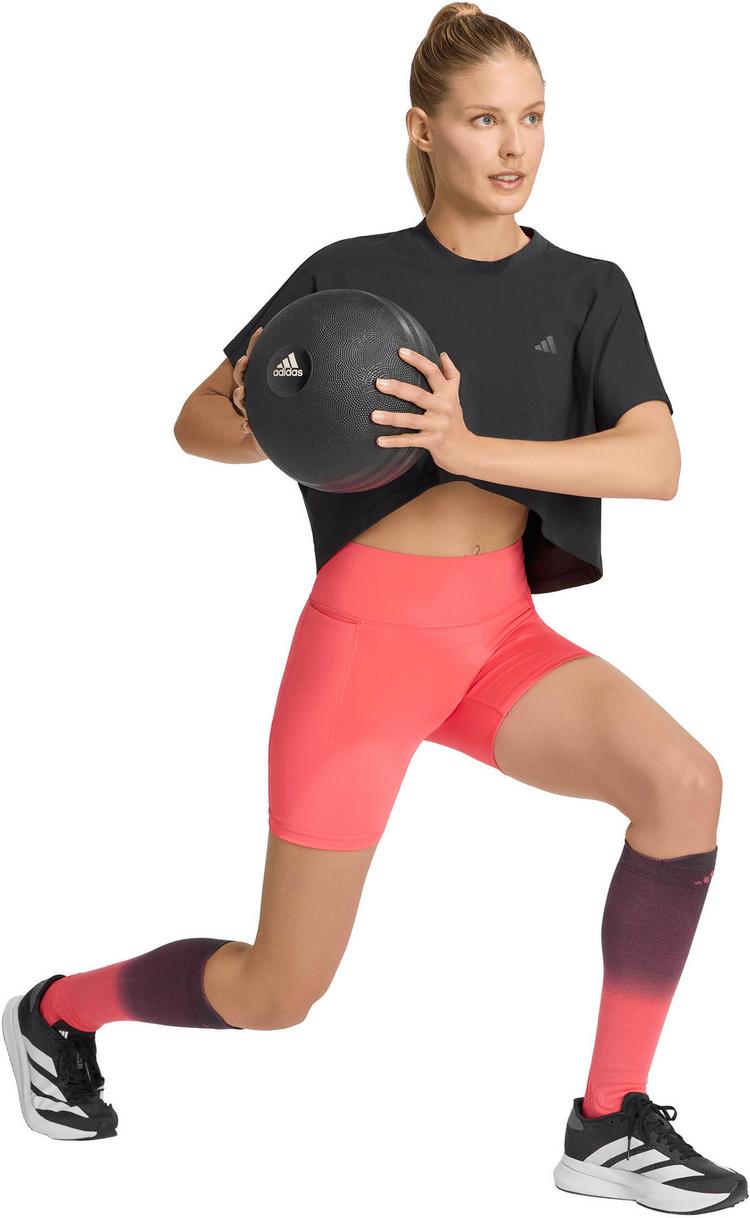 adidas adidas PL GFX Croptop Damen - black - 2 | SportScheck
