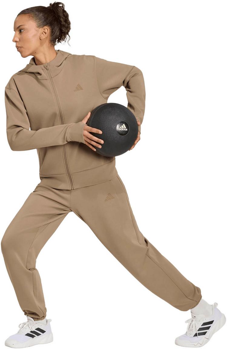 adidas adidas D4T Hoodie Damen - khaki six - 2 | SportScheck