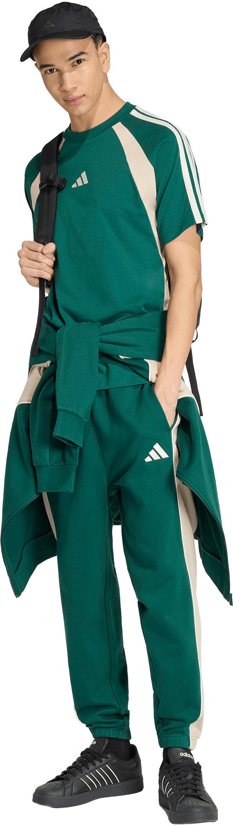 adidas adidas T-Shirt Herren - collegiate green-crystal linen-ivory - 2 | SportScheck
