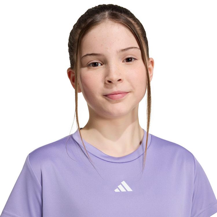 adidas adidas TR-ES Funktionsshirt M&auml;dchen - maglil-white - 3 | SportScheck