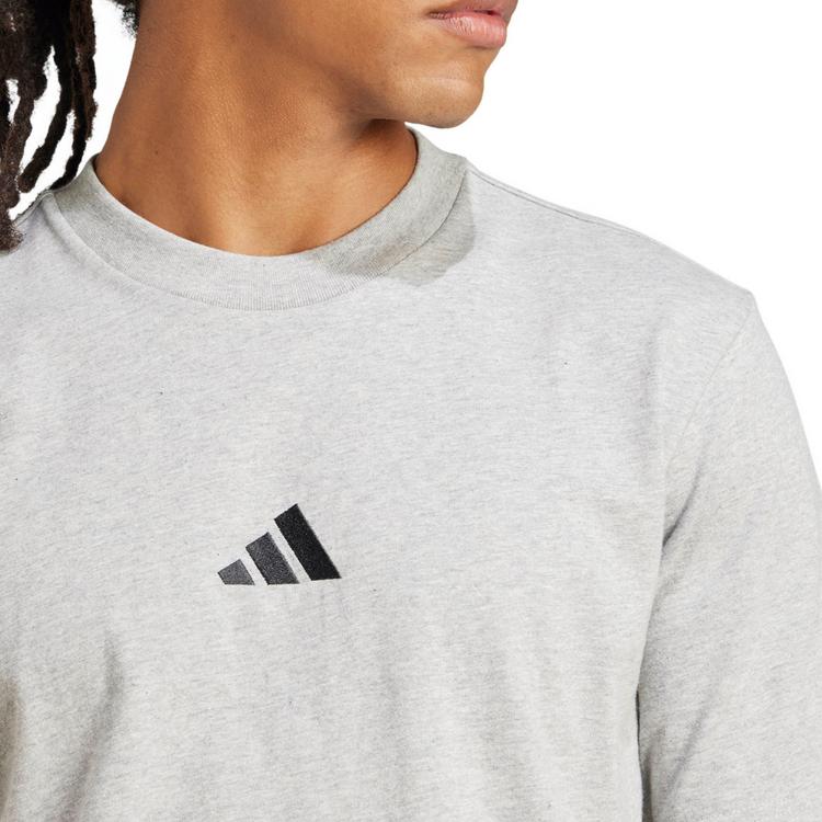 adidas adidas SL T-Shirt Herren - mgreyh-black - 3 | SportScheck