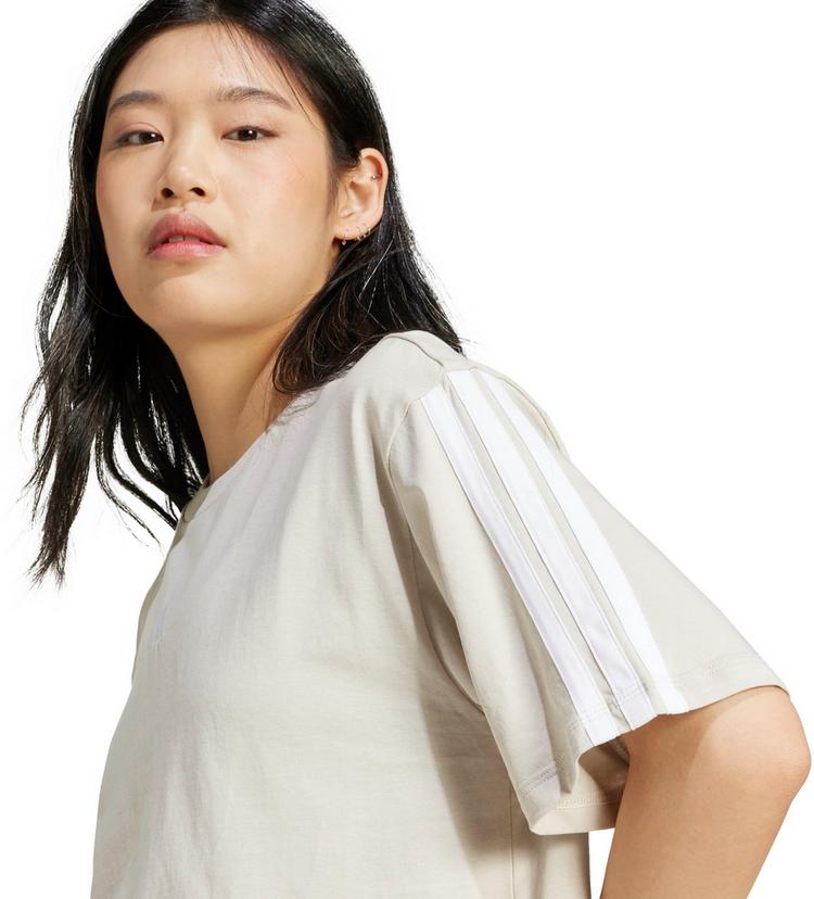 adidas adidas 3S T-Shirt Damen - wonder alumina-white - 2 | SportScheck