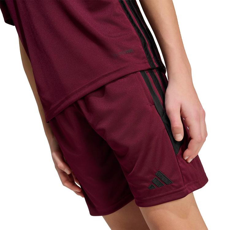 adidas adidas TIRO Fu&szlig;ballshorts Kinder - maroon-black-black - 3 | SportScheck