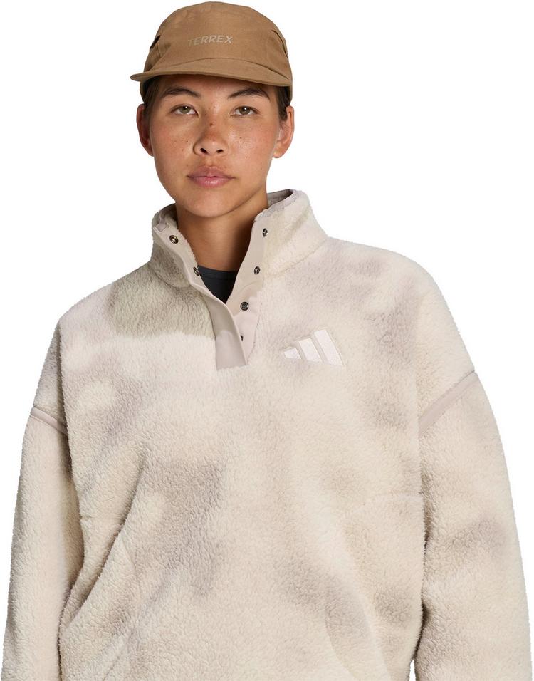 adidas adidas TERREX MULTI ESSENTIALS Fleeceshirt Damen - wonalu-lbrown - 3 | SportScheck