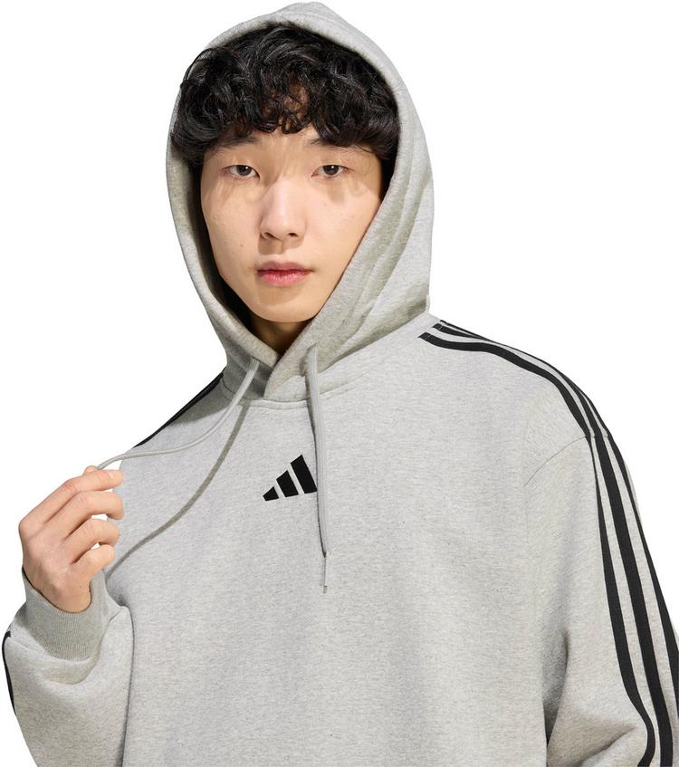 adidas adidas 3S Hoodie Herren - mgreyh-black - 3 | SportScheck