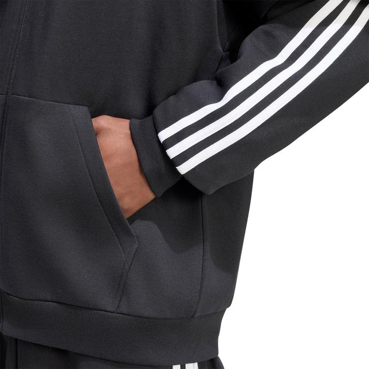adidas adidas 3S Hoodie Herren - black-white - 3 | SportScheck