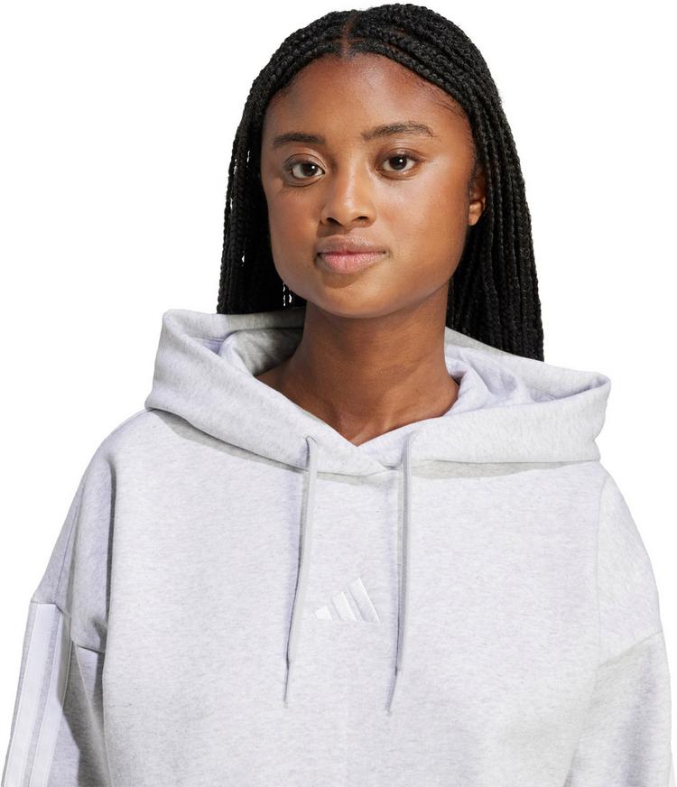 adidas adidas 3S Hoodie Damen - lgreyh-white - 3 | SportScheck