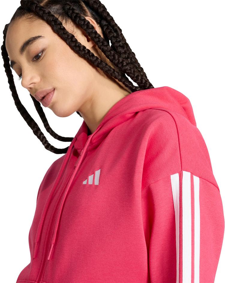 adidas adidas 3S Sweatjacke Damen - powpnk-white - 3 | SportScheck