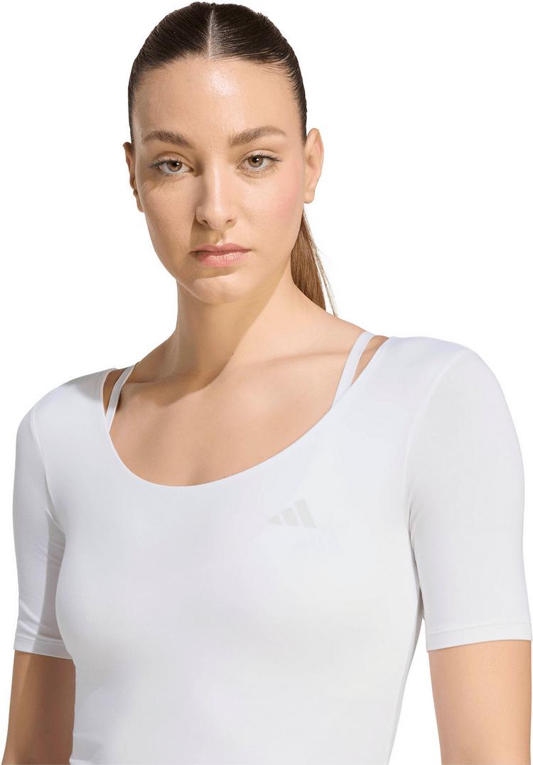 adidas adidas ALL ME Funktionsshirt Damen - white - 3 | SportScheck