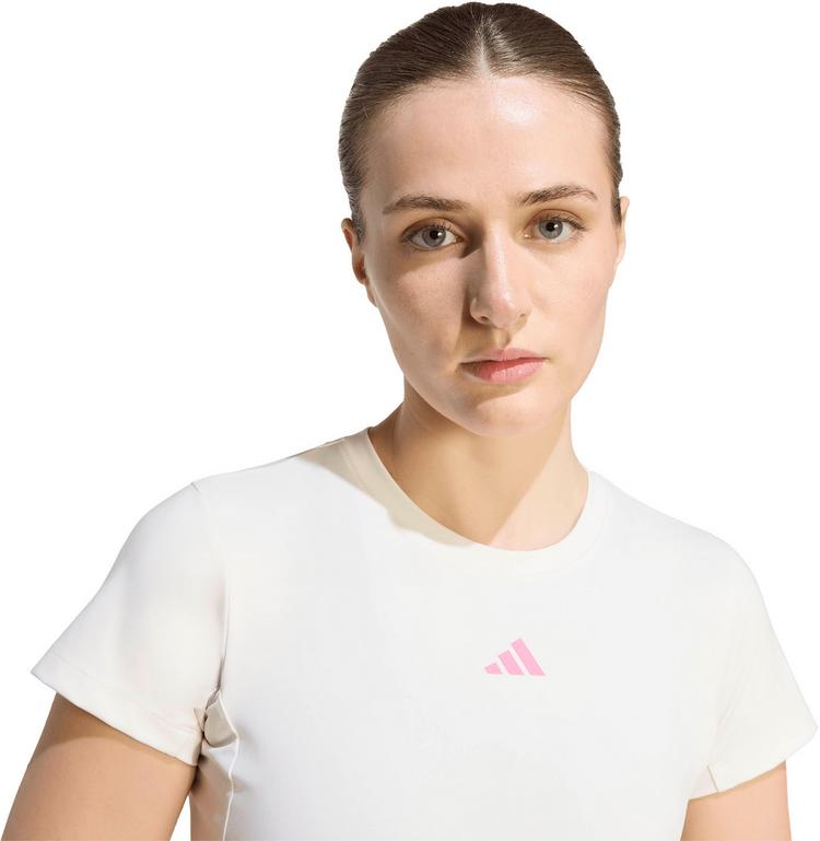 adidas adidas 3S Funktionsshirt Damen - cwhite - 3 | SportScheck