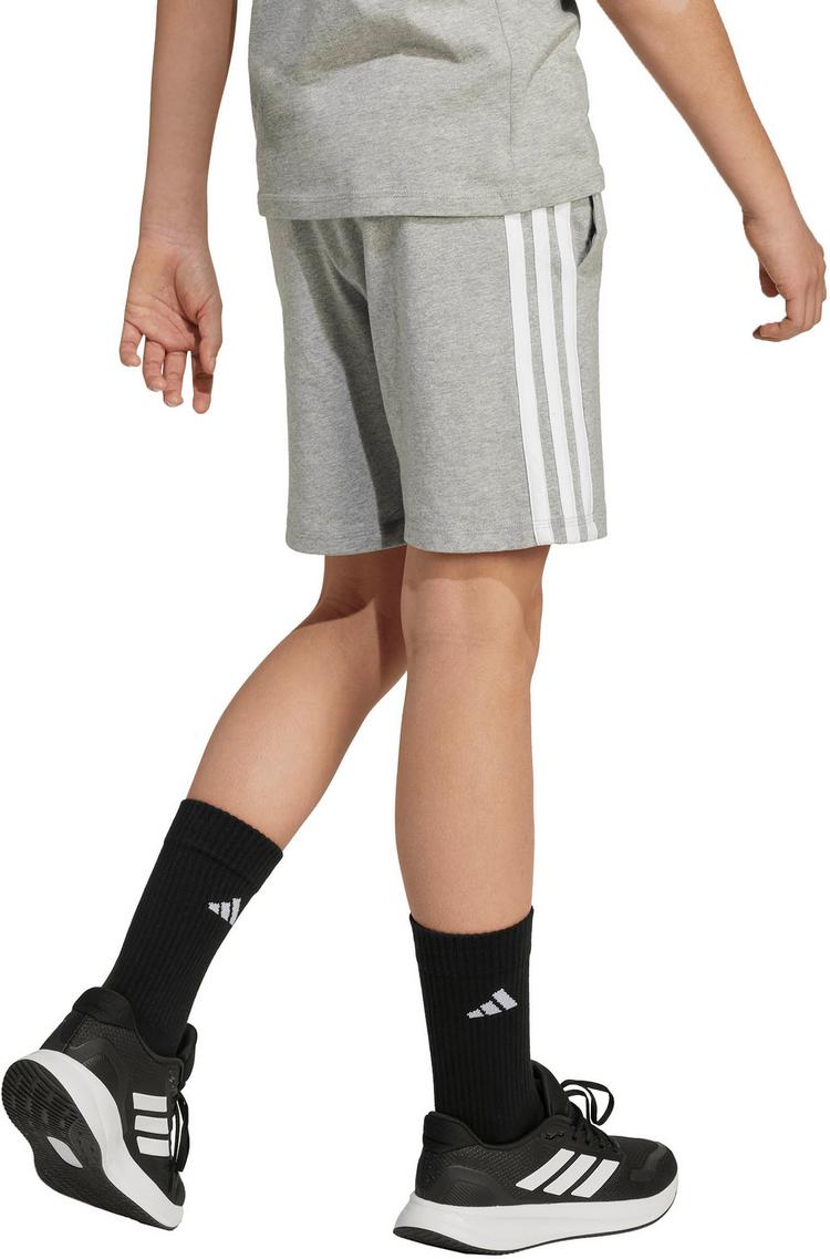 adidas adidas 3S Sweatshorts Kinder - mgreyh-white - 3 | SportScheck