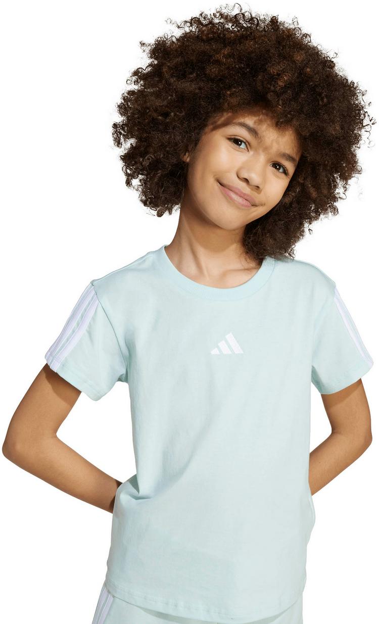 adidas adidas 3S T-Shirt Kinder - halo mint-white - 3 | SportScheck