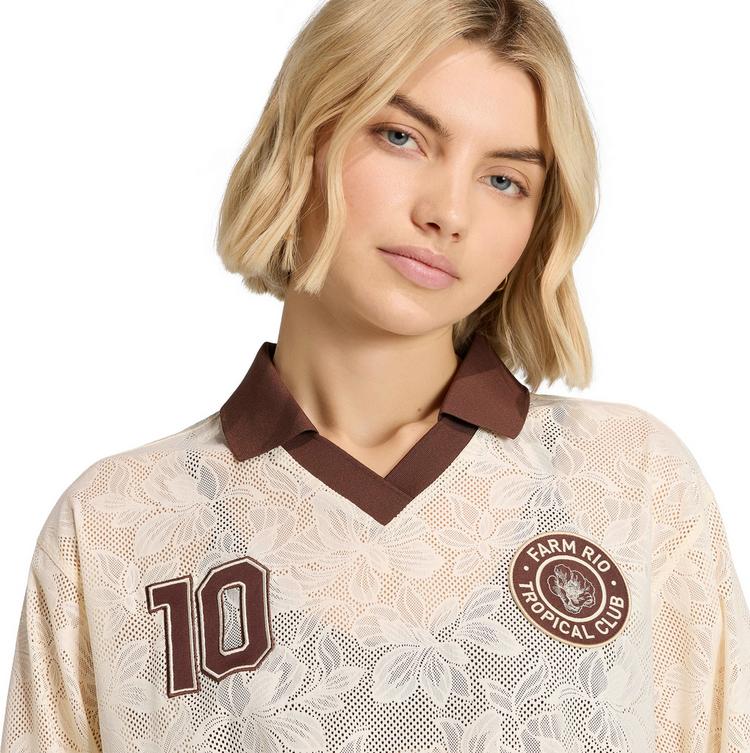 adidas adidas Farm Trikot Damen - ecru tint-au - 3 | SportScheck