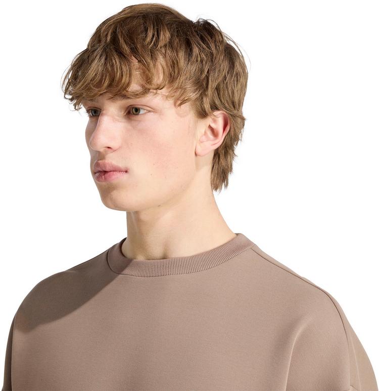 adidas adidas Soft Lux Sweatshirt Herren - khaki six - 3 | SportScheck