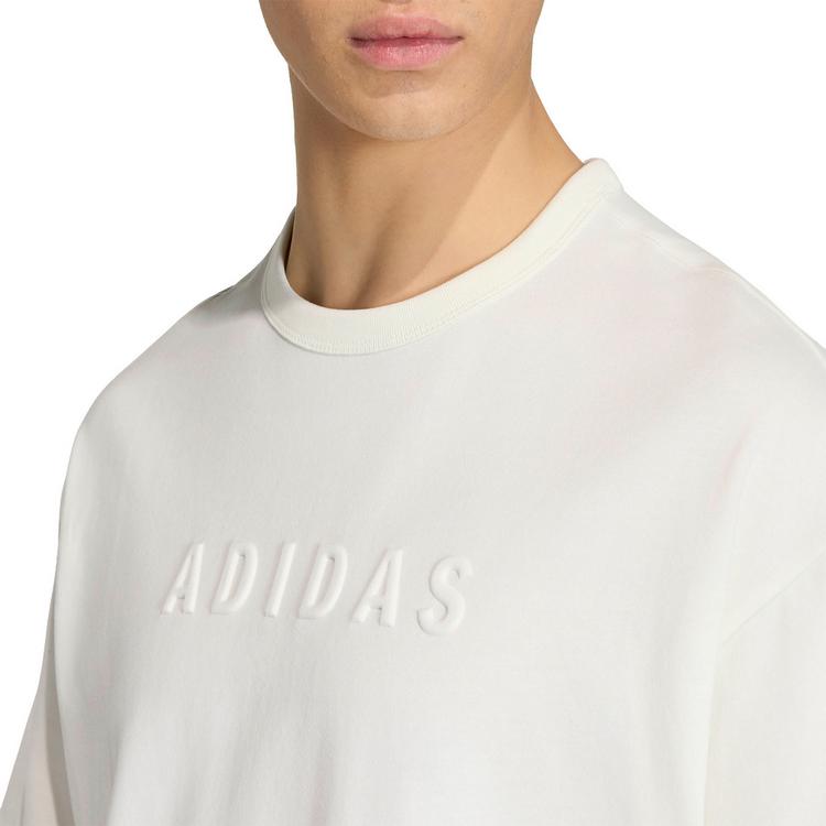 adidas adidas Soft Lux T-Shirt Herren - off white - 3 | SportScheck