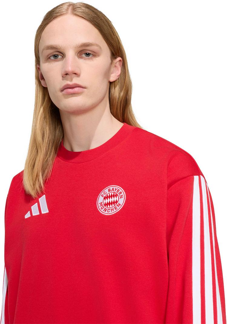 adidas adidas BAYERN M&Uuml;NCHEN DNA Sweatshirt Herren - betsca-white - 3 | SportScheck