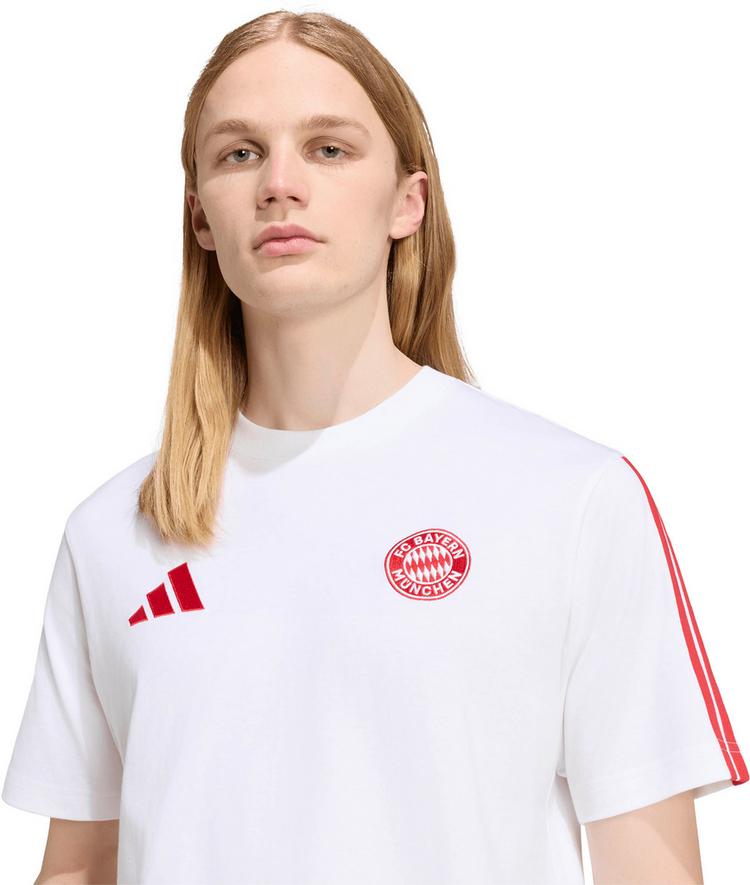 adidas adidas BAYERN M&Uuml;NCHEN T-Shirt Herren - white-betsca - 3 | SportScheck