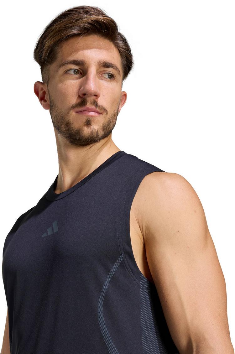 adidas adidas AIRCHILL Funktionstank Herren - black - 3 | SportScheck
