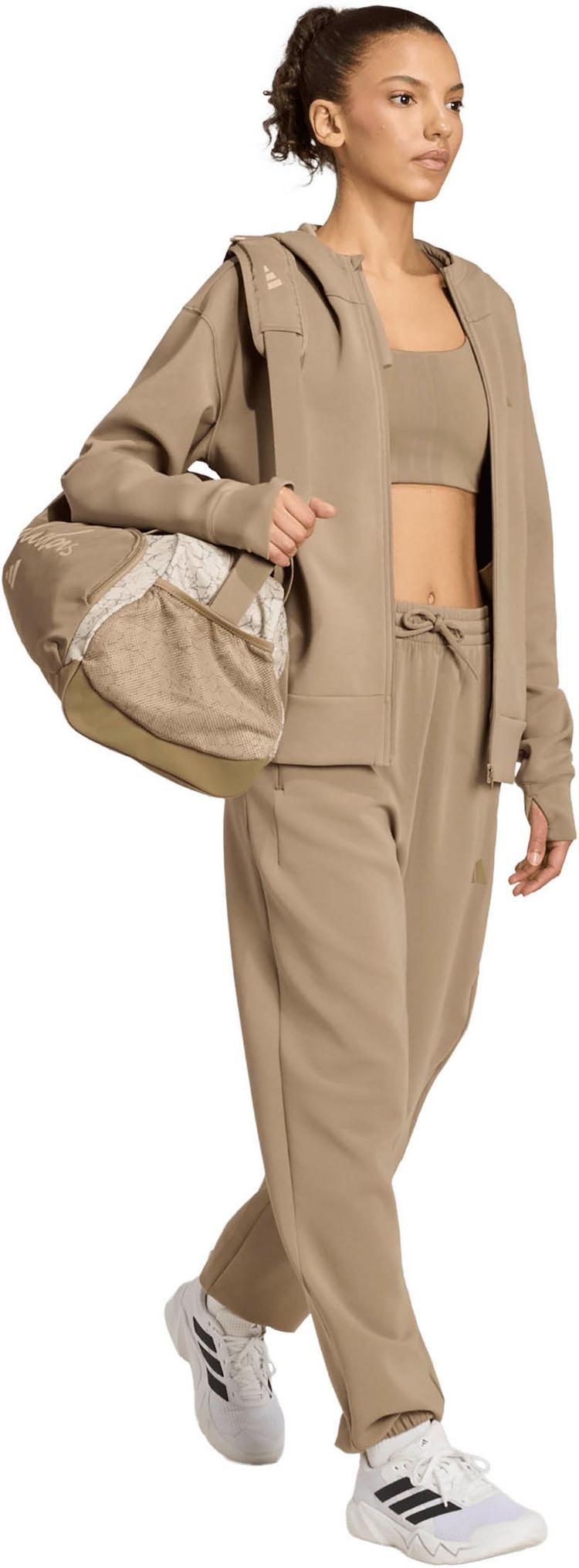 adidas adidas D4T Hoodie Damen - khaki six - 3 | SportScheck